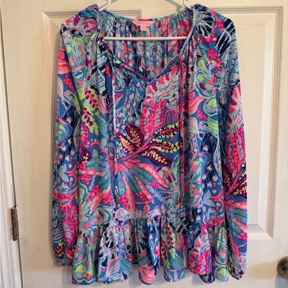 Lilly Pulitzer Tops - Lilly Pulitzer Tensley Top Medium